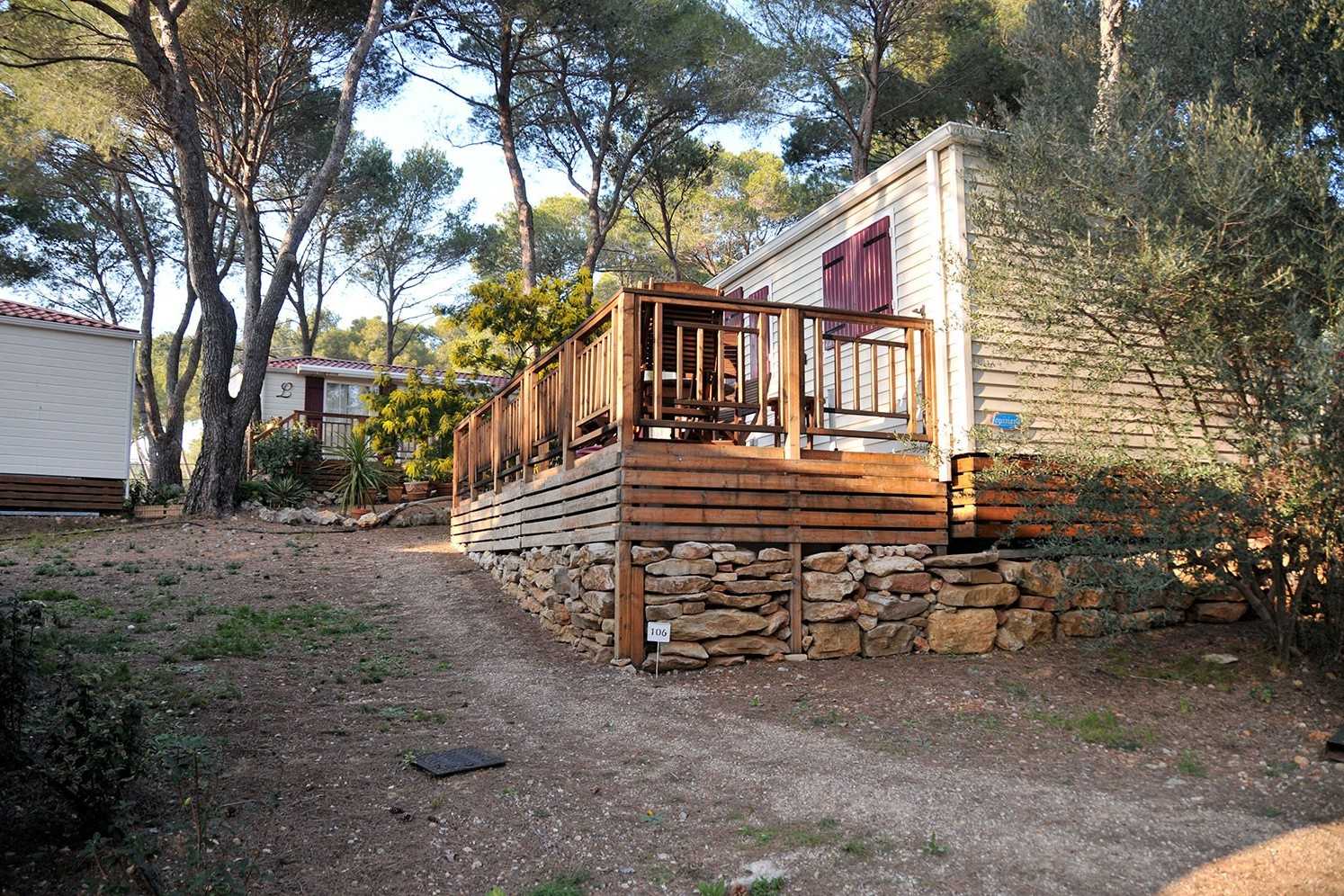 Mobil-home Camping Résidentiel la Pinède**** acheter à vendre Castelnau-de-Guers